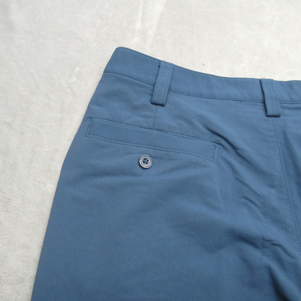 Under Armour Leaderboard Shorts Mens 36 Sea Blue Flat Front Performance Golf - Picture 7 of 12